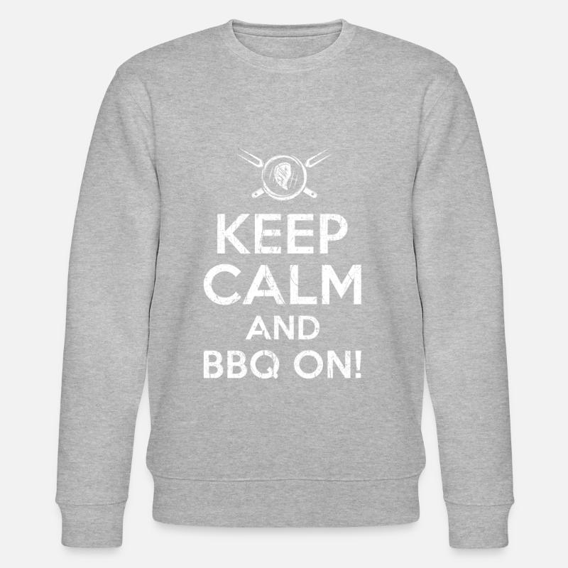 Keep calm BBQ - Stanley/Stella Unisex Bio-Sweatshirt CHANGER  - undefined