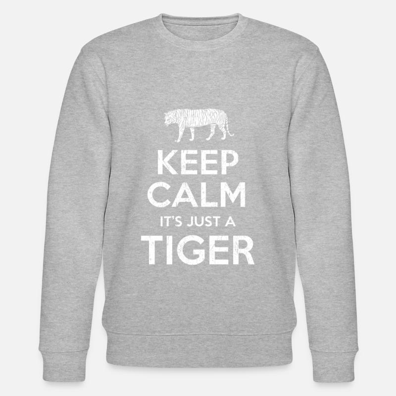 Keep Calm Tiger - Sweat bio CHANGER Stanley/Stella Unisexe - undefined
