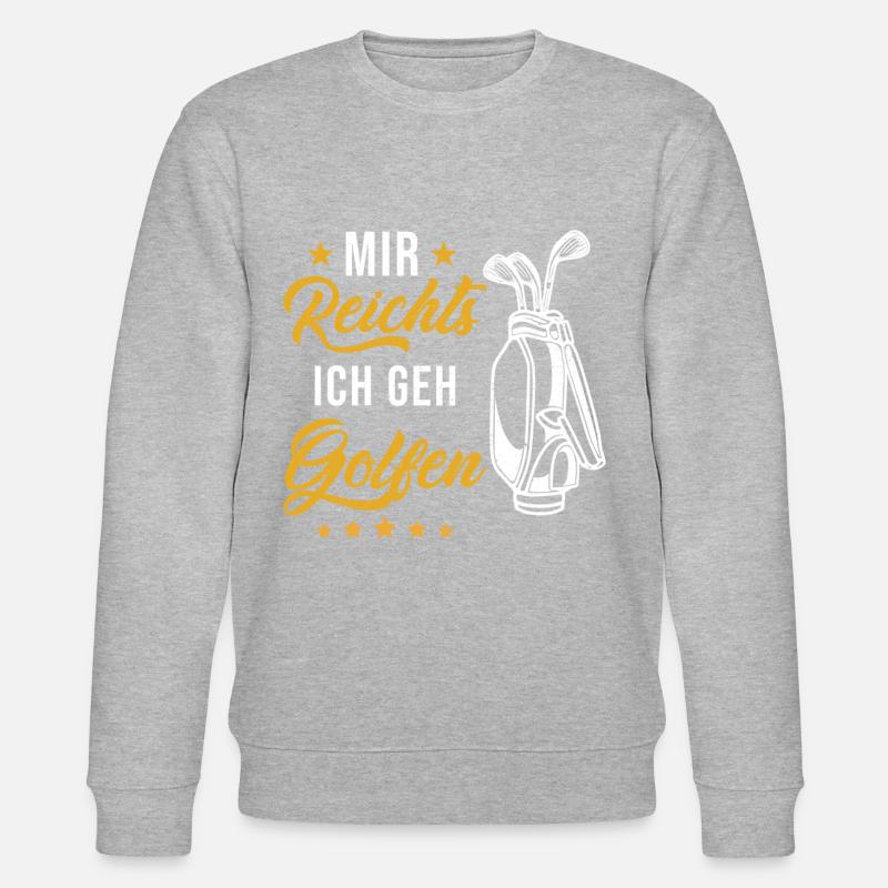 Golf Golfer Geschenk - Stanley/Stella Unisex Bio-Sweatshirt CHANGER  - undefined
