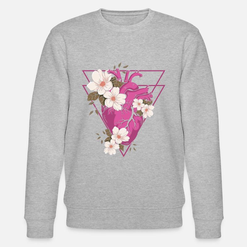 Gothic Blumen - Stanley/Stella Unisex Bio-Sweatshirt CHANGER  - undefined