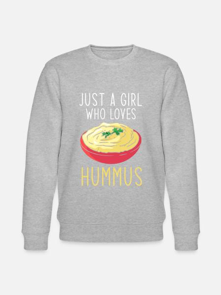 Hummus Just a girl who loves Hummus - Stanley/Stella CHANGER Unisex Organic Sweatshirt - 