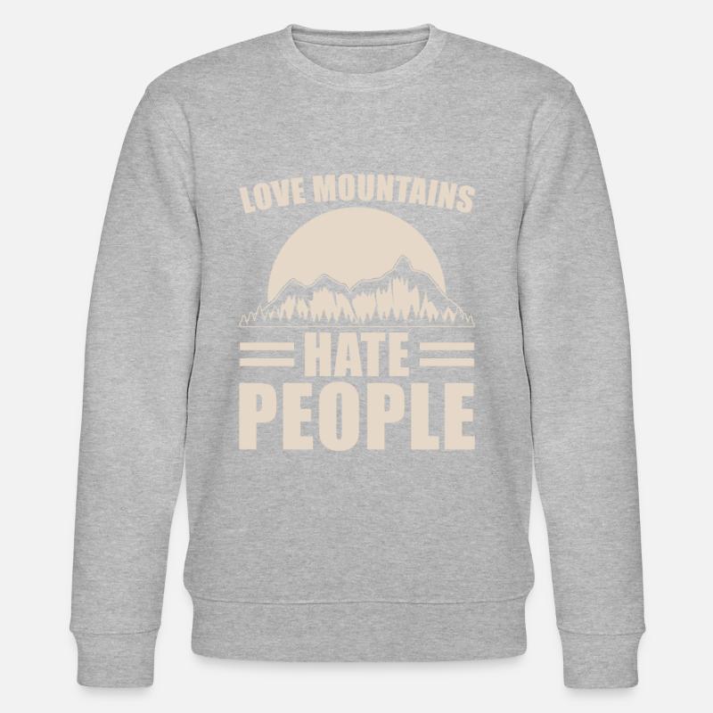Mountains - Stanley/Stella CHANGER Unisex Organic Sweatshirt - undefined
