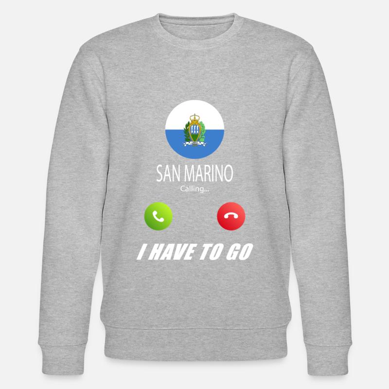 Saint-Marin appelle les drapeaux lusiger en disant - Sweat bio CHANGER Stanley/Stella Unisexe - undefined
