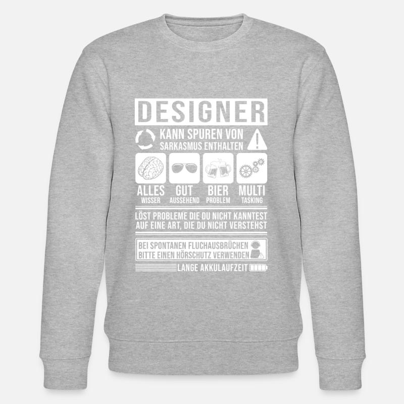 Designer Spruch lustig - Stanley/Stella Unisex Bio-Sweatshirt CHANGER  - undefined