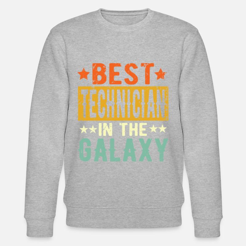 Best Techniker ever Techniker Geschenk - Stanley/Stella Unisex Bio-Sweatshirt CHANGER  - undefined