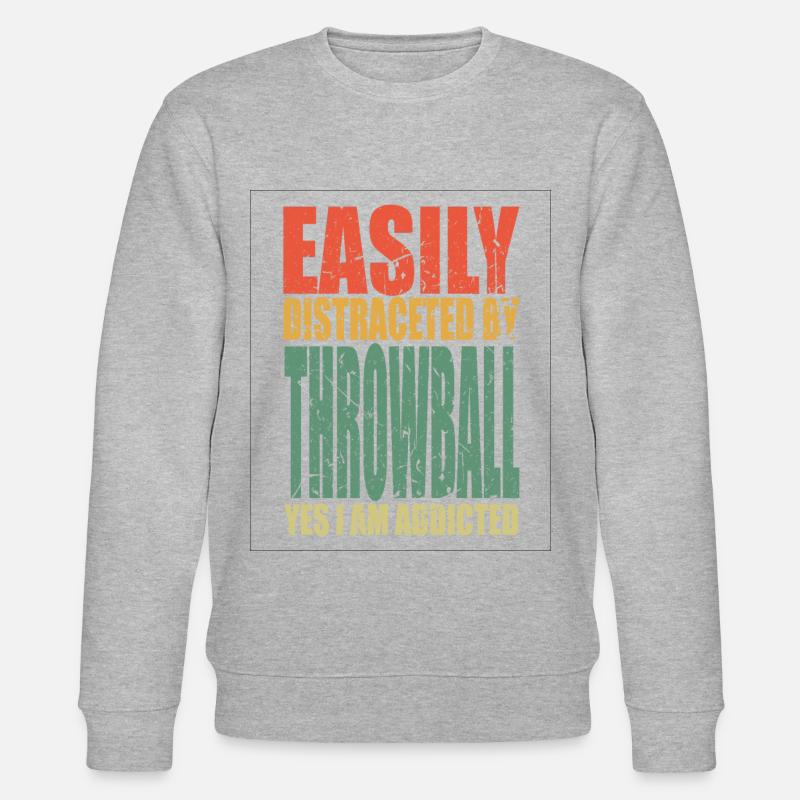 Throwball disant drôle - Sweat bio CHANGER Stanley/Stella Unisexe - undefined