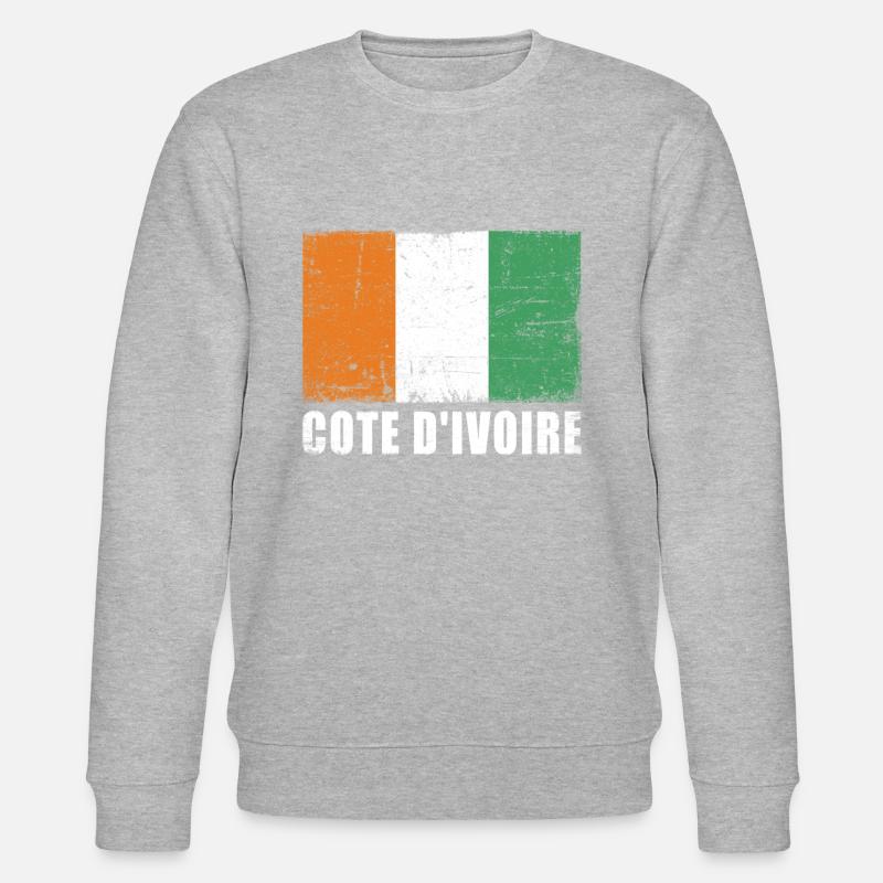 Drapeau de la Côte d’Ivoire - Sweat bio CHANGER Stanley/Stella Unisexe - undefined