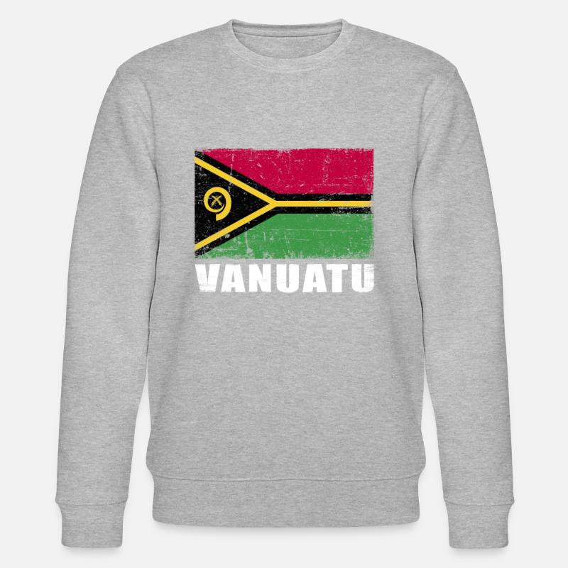 Vanuatu Drapeau Grunge Vanuatu Drapeau - Sweat bio CHANGER Stanley/Stella Unisexe - undefined