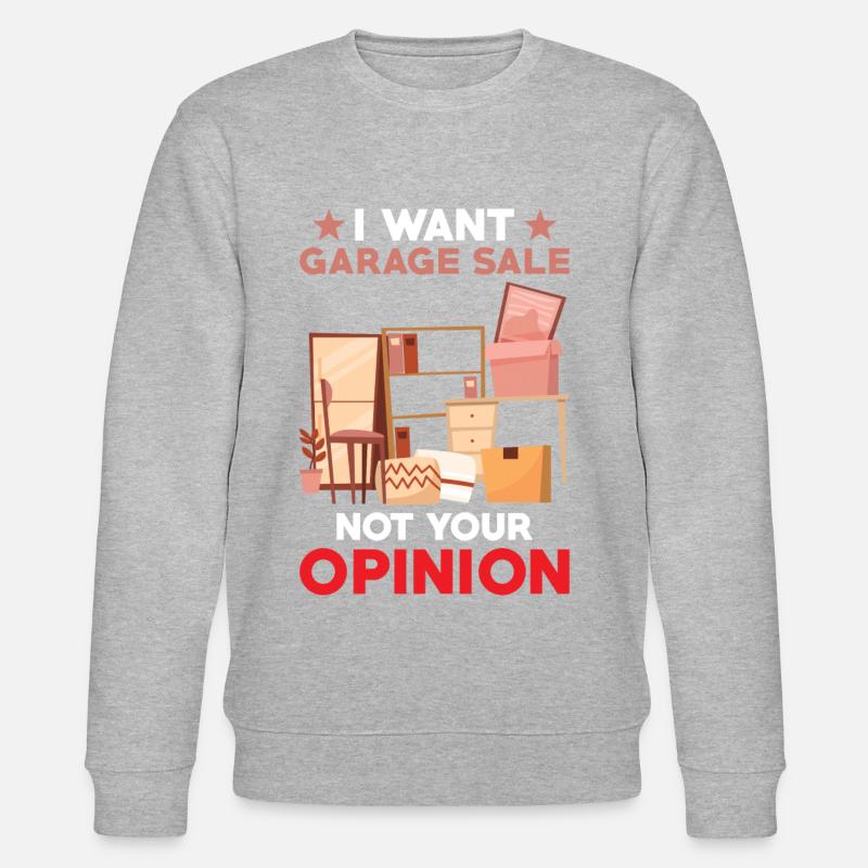 Slogan de vente de garage - Sweat bio CHANGER Stanley/Stella Unisexe - undefined