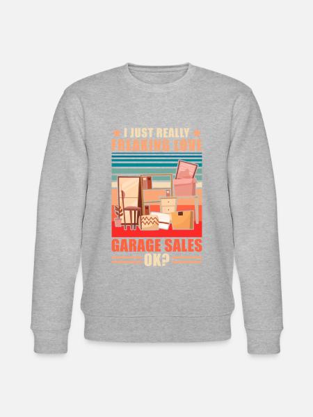 Garage sale slogan - Stanley/Stella CHANGER Unisex Organic Sweatshirt - 