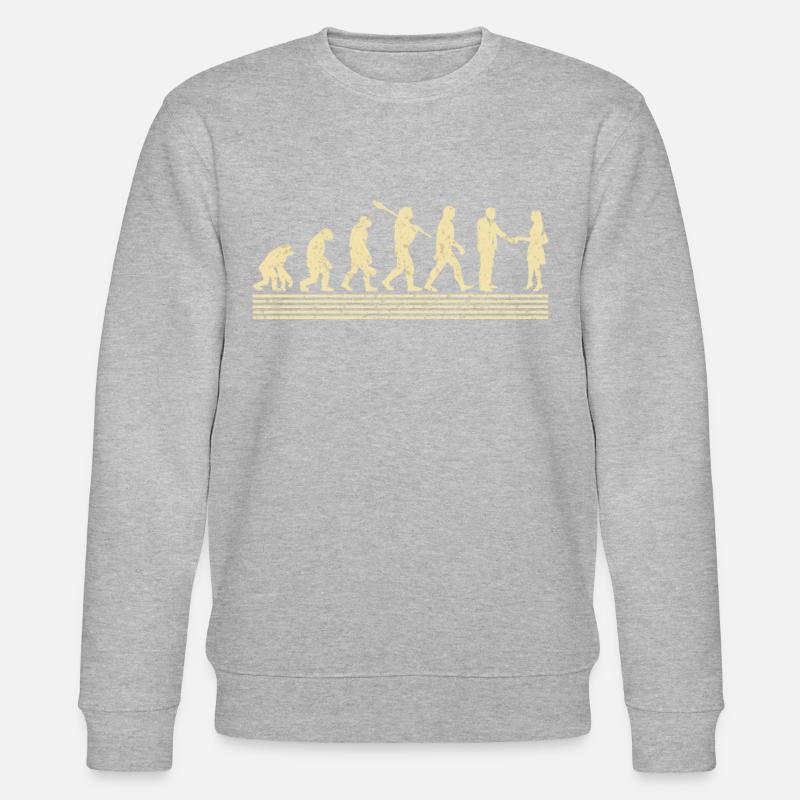 Real estate agent evolution - Stanley/Stella CHANGER Unisex Organic Sweatshirt - undefined