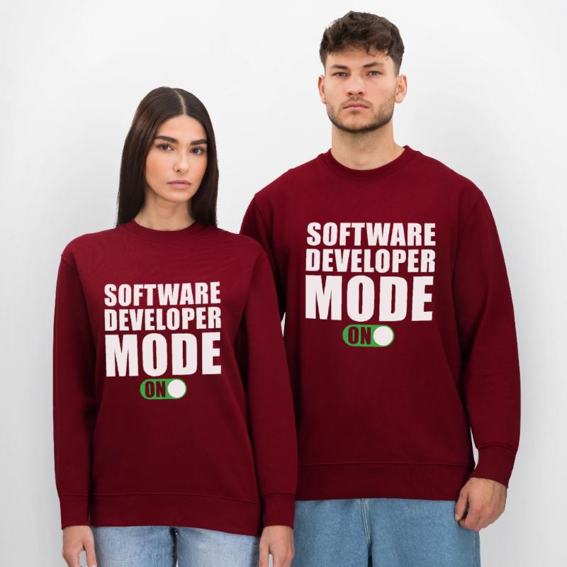 Software Developer Mode On Stanley/Stella CHANGER Unisex Organic Sweatshirt