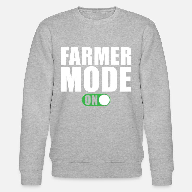 Farmer Mode On - Stanley/Stella CHANGER Unisex Organic Sweatshirt - undefined