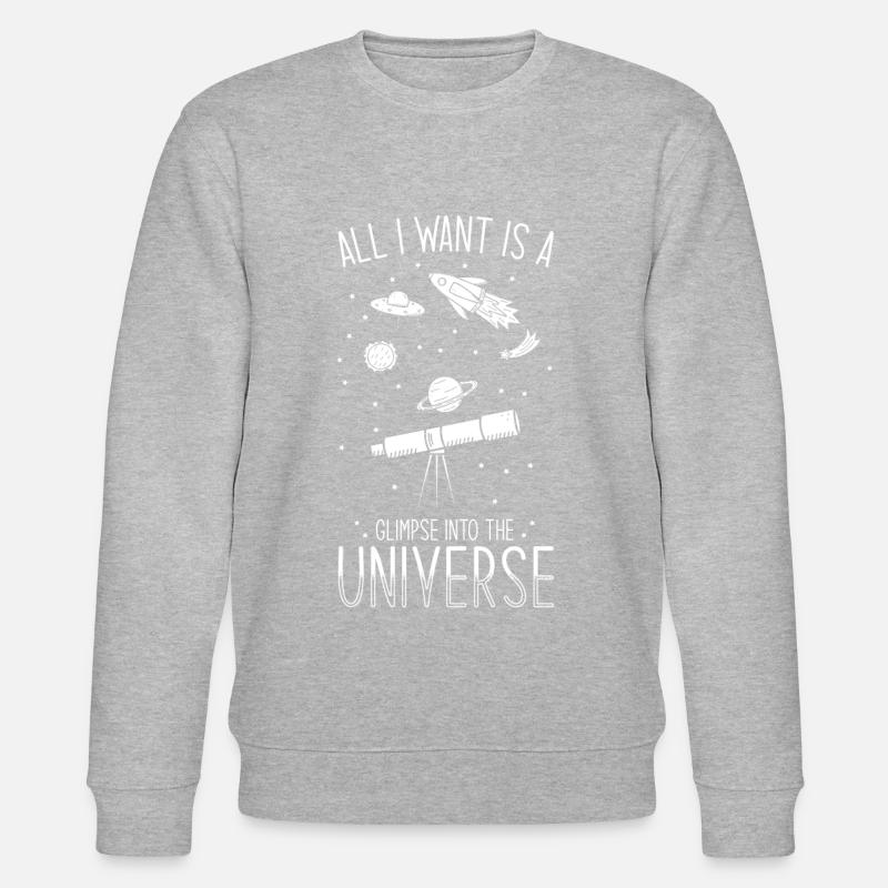 Télescope d’astronomie Astronome Cadeau - Sweat bio CHANGER Stanley/Stella Unisexe - undefined