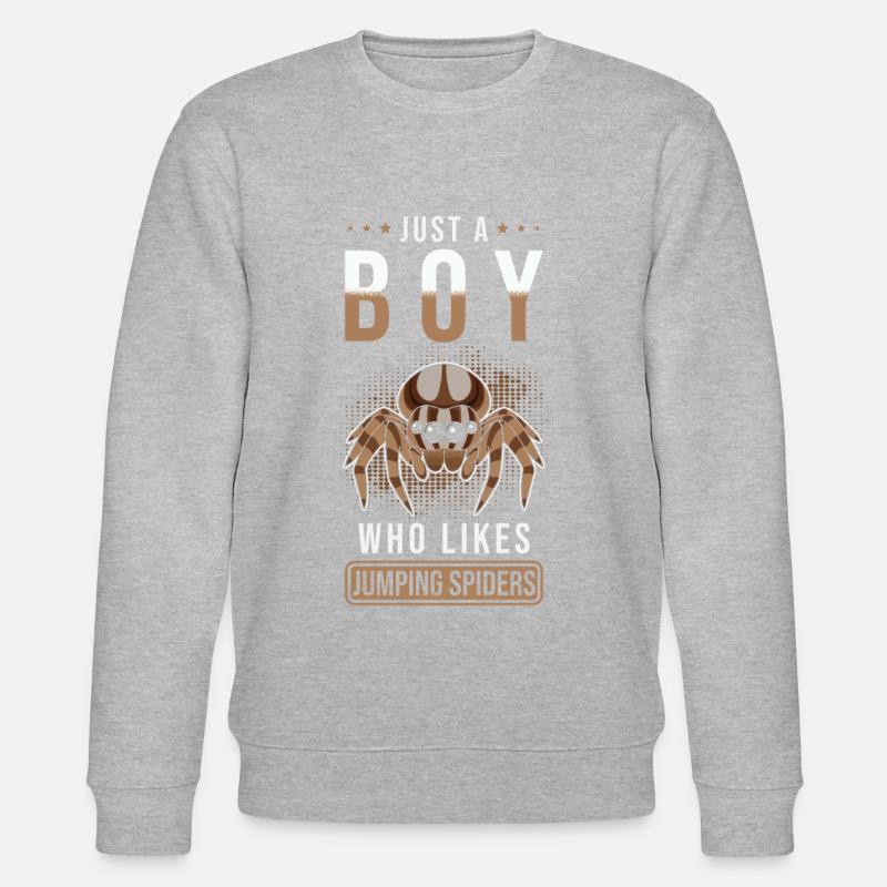 Springspinne Spruch - Stanley/Stella Unisex Bio-Sweatshirt CHANGER - undefined