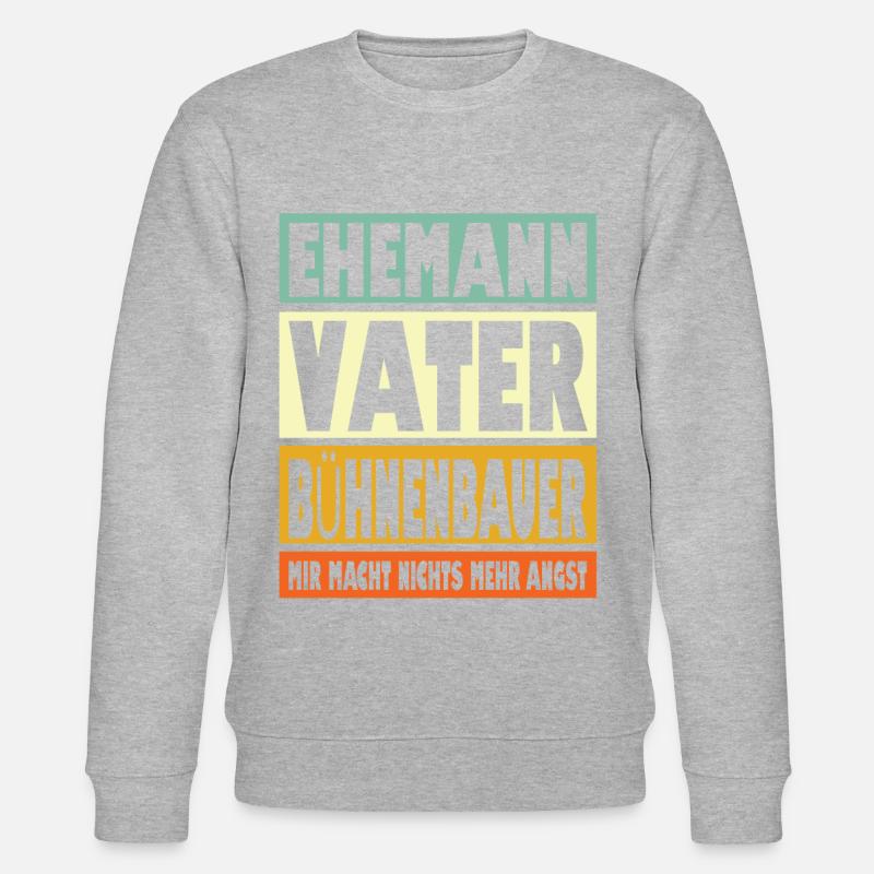 Busfahrer Vater Ehemann Held - Stanley/Stella Unisex Bio-Sweatshirt CHANGER  - undefined
