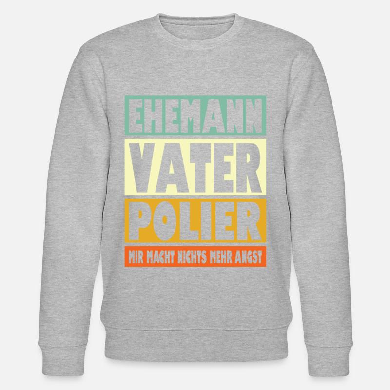Polier Vater Ehemann Held - Stanley/Stella Unisex Bio-Sweatshirt CHANGER  - undefined