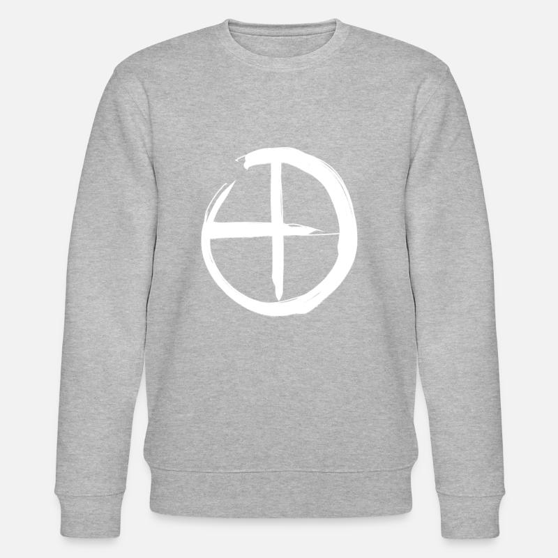 Mars Astrology Symbol - Stanley/Stella CHANGER Unisex Organic Sweatshirt - undefined