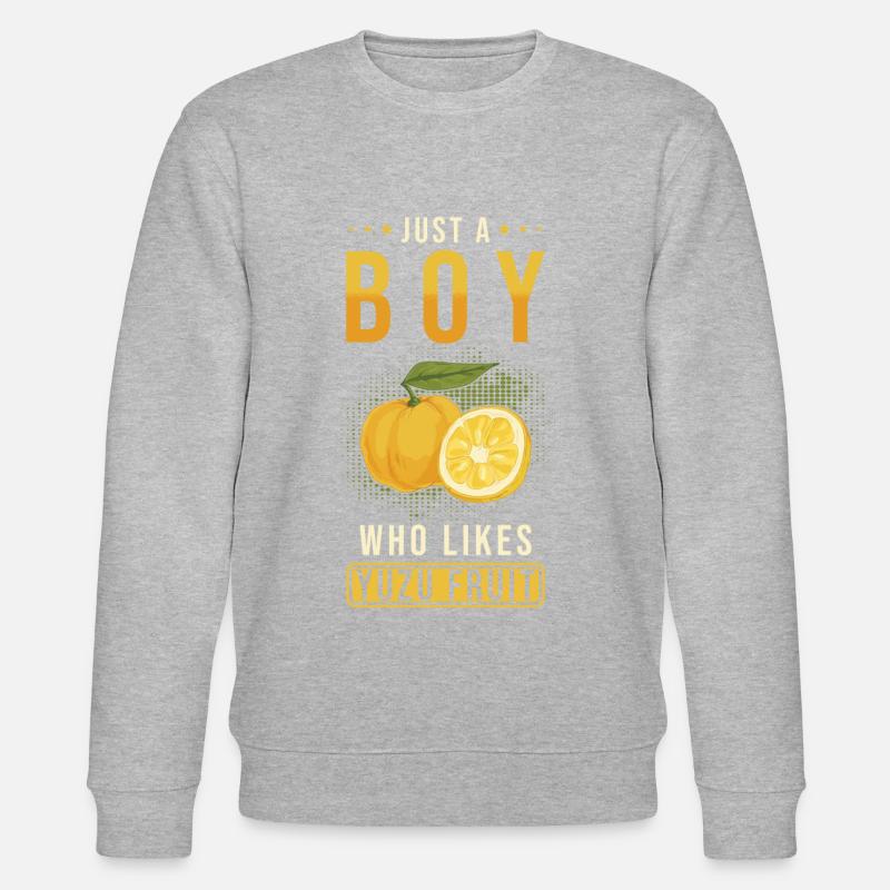 Yuzu Frucht Spruch - Stanley/Stella Unisex Bio-Sweatshirt CHANGER - undefined