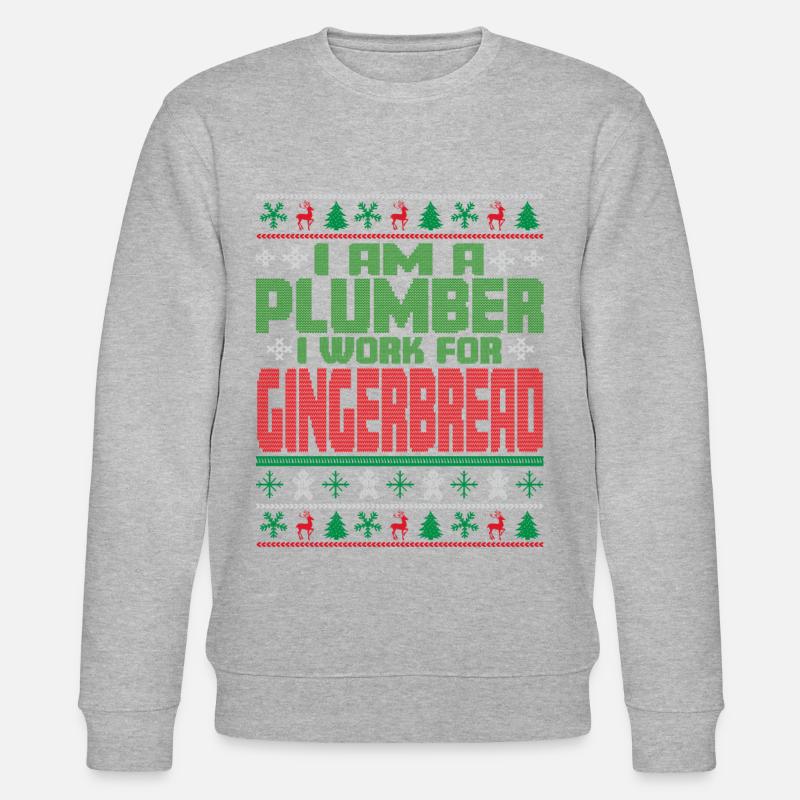 Citation de Noël du plombier - Sweat bio CHANGER Stanley/Stella Unisexe - undefined