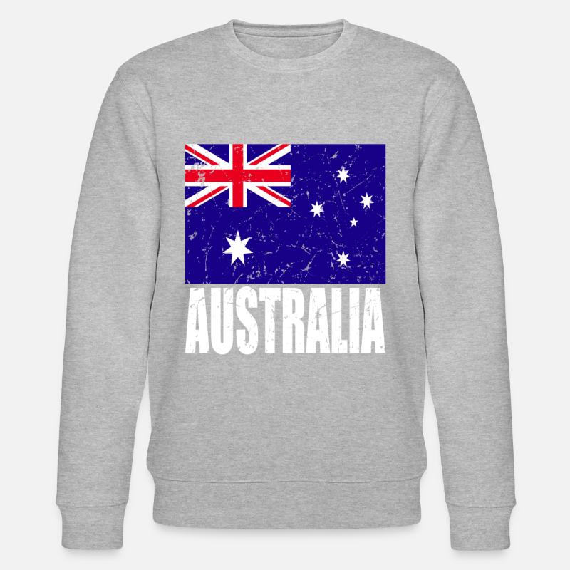 Australia Flag - Stanley/Stella CHANGER Unisex Organic Sweatshirt - undefined