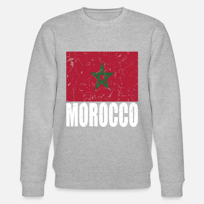 Drapeau du Maroc - Sweat bio CHANGER Stanley/Stella Unisexe - undefined