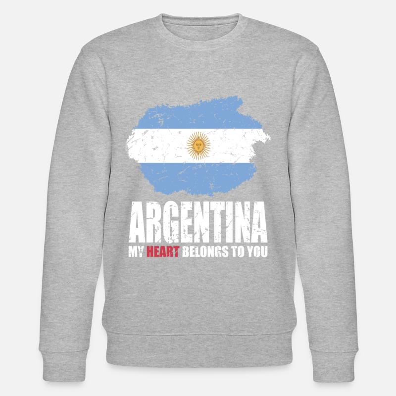 Drapeau de l’ARGENTINE - Sweat bio CHANGER Stanley/Stella Unisexe - undefined