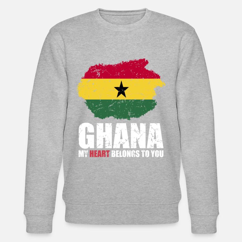 Drapeau du Ghana - Sweat bio CHANGER Stanley/Stella Unisexe - undefined