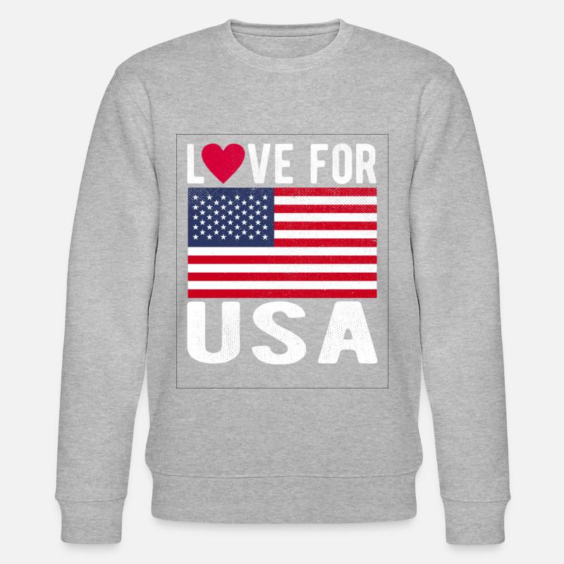 Deer Flag - Stanley/Stella CHANGER Unisex Organic Sweatshirt - undefined