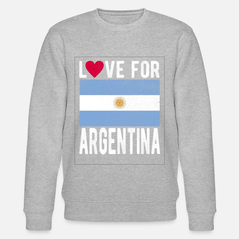 Drapeau de l’ARGENTINE - Sweat bio CHANGER Stanley/Stella Unisexe - undefined