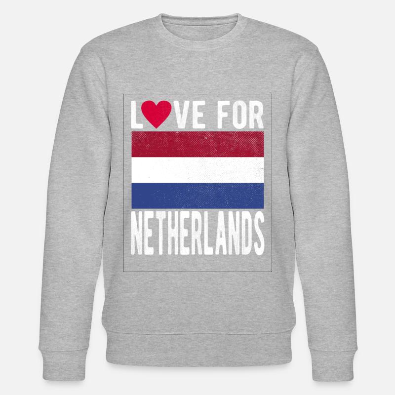 Netherlands flag - Stanley/Stella CHANGER Unisex Organic Sweatshirt - undefined