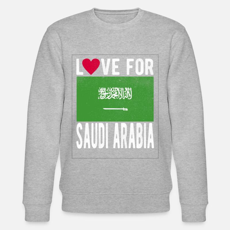 Saudi Arabia flag - Stanley/Stella CHANGER Unisex Organic Sweatshirt - undefined