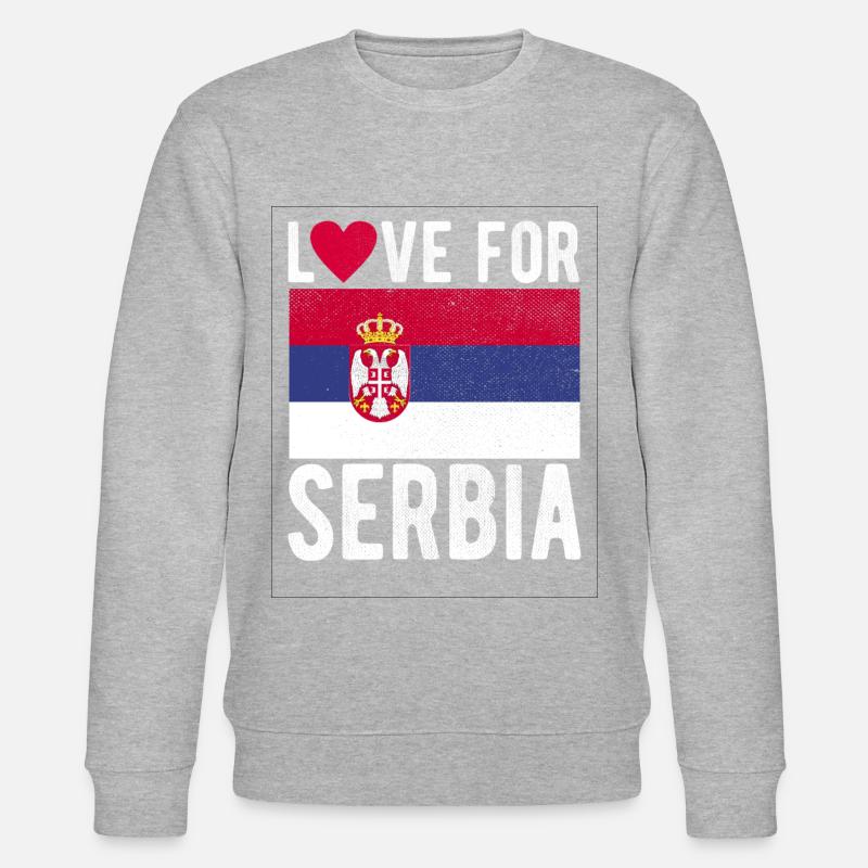 Drapeau de la Serbie - Sweat bio CHANGER Stanley/Stella Unisexe - undefined