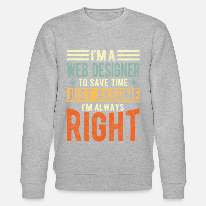 Concepteur Web - Sweat bio CHANGER Stanley/Stella Unisexe - undefined