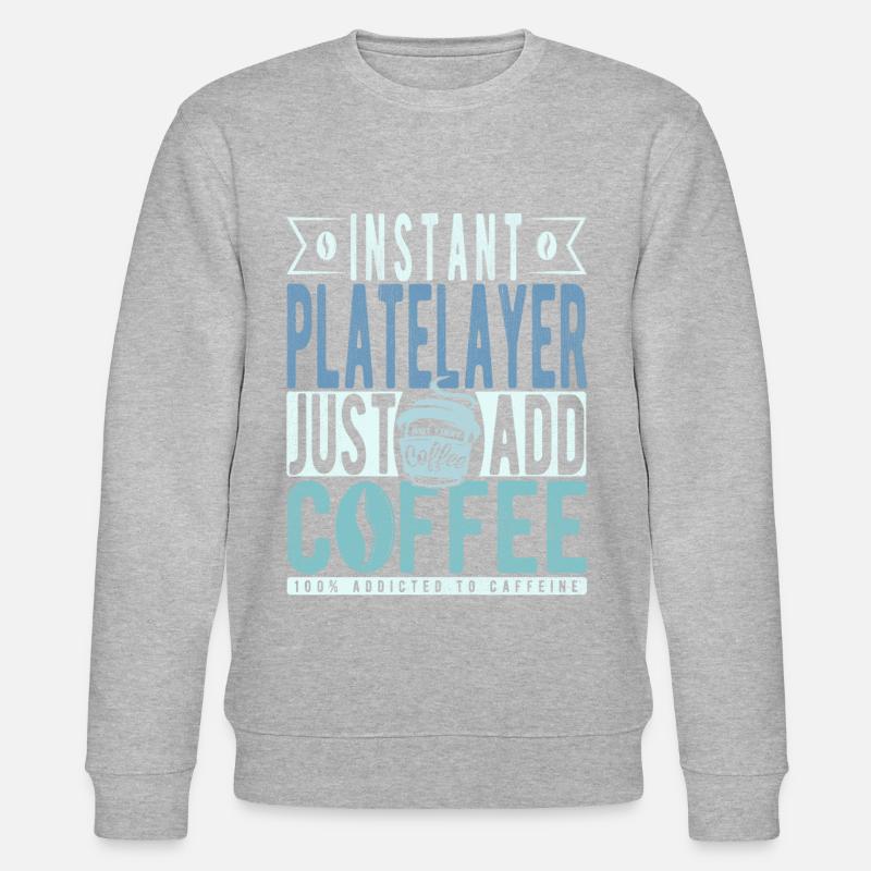 Platzlitzer Kaffee Spruch - Stanley/Stella Unisex Bio-Sweatshirt CHANGER - undefined
