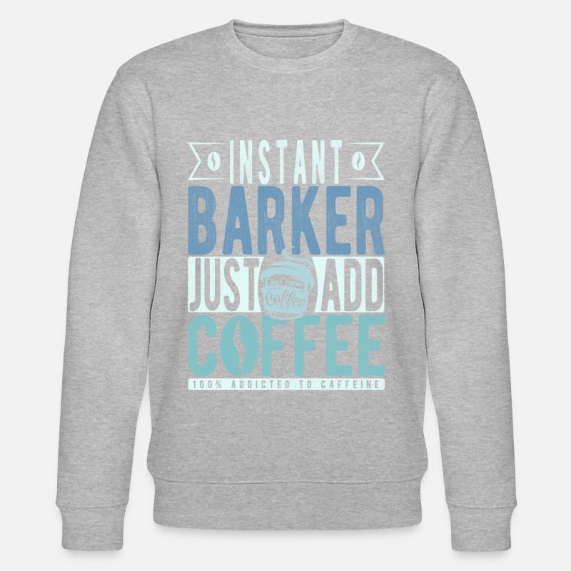 Buchalter Kaffee Spruch - Stanley/Stella Unisex Bio-Sweatshirt CHANGER  - undefined