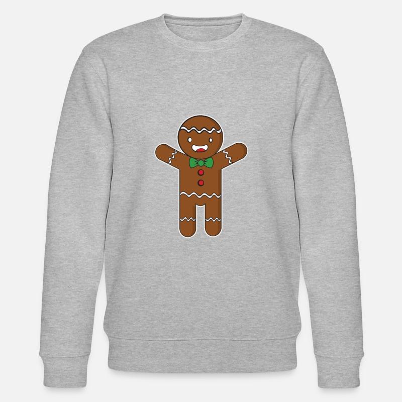 Gingerbread man - Stanley/Stella CHANGER Unisex Organic Sweatshirt - undefined