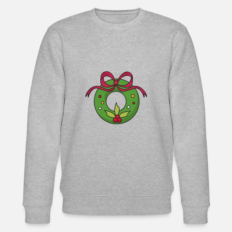 Weihnachtskranz - Stanley/Stella Unisex Bio-Sweatshirt CHANGER  - undefined