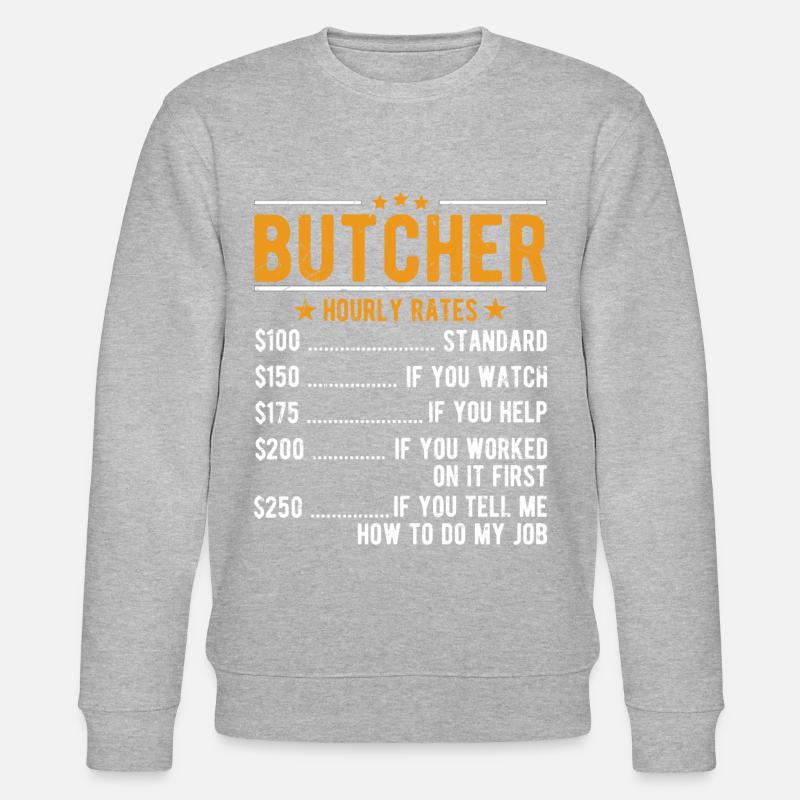 Salaire horaire boucher - Sweat bio CHANGER Stanley/Stella Unisexe - undefined