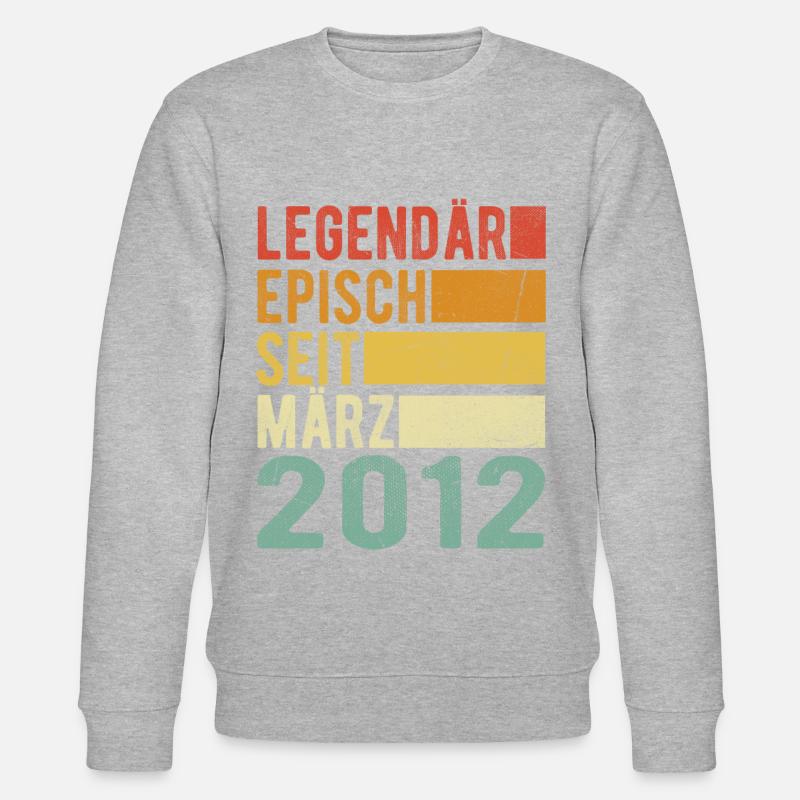 Legendär seit März 2012 - Stanley/Stella Unisex Bio-Sweatshirt CHANGER  - undefined