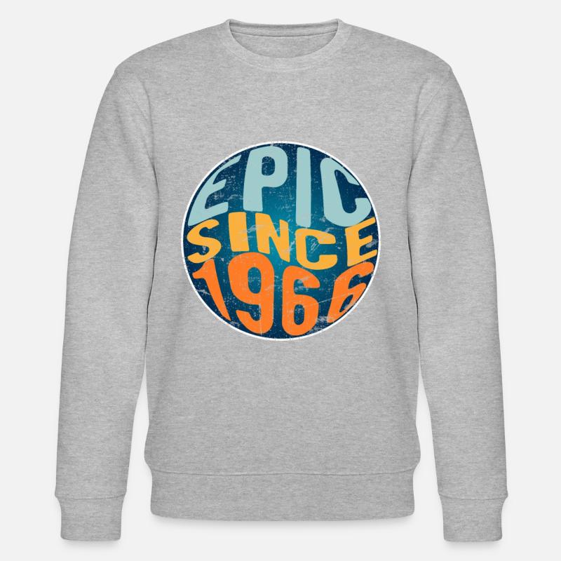 Epic since 1966 - Stanley/Stella CHANGER Unisex Organic Sweatshirt - undefined