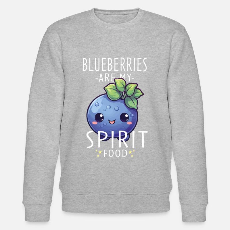 Blaubeere Kawaii - Stanley/Stella Unisex Bio-Sweatshirt CHANGER  - undefined