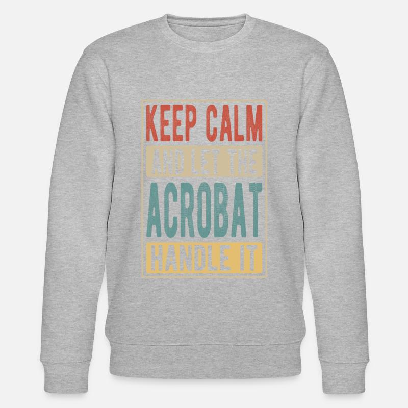 Akrobat Retro Geschenk - Stanley/Stella Unisex Bio-Sweatshirt CHANGER  - undefined