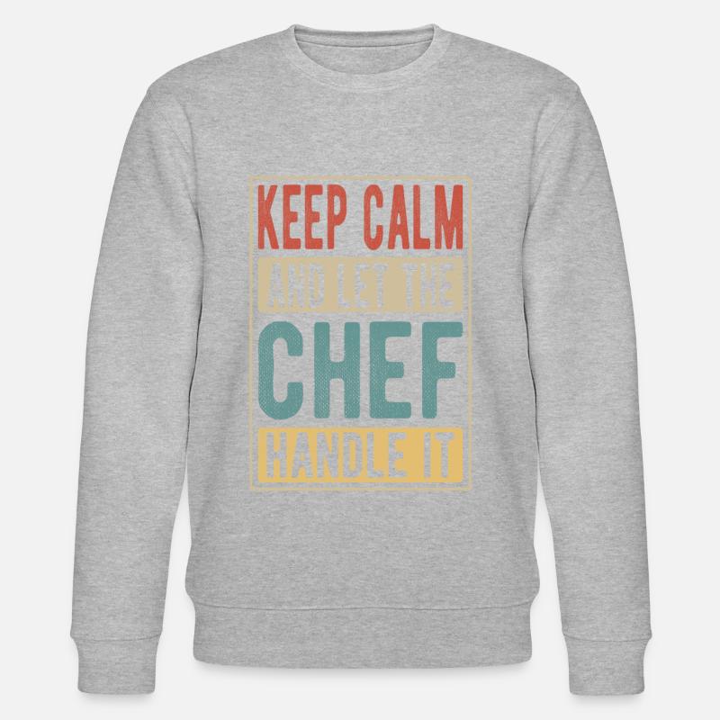 Chef Retro Gift - Stanley/Stella CHANGER Unisex Organic Sweatshirt - undefined