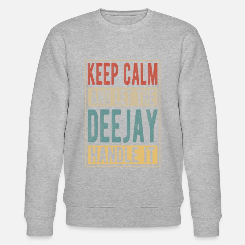 Deejay Retro Geschenk - Stanley/Stella Unisex Bio-Sweatshirt CHANGER  - undefined