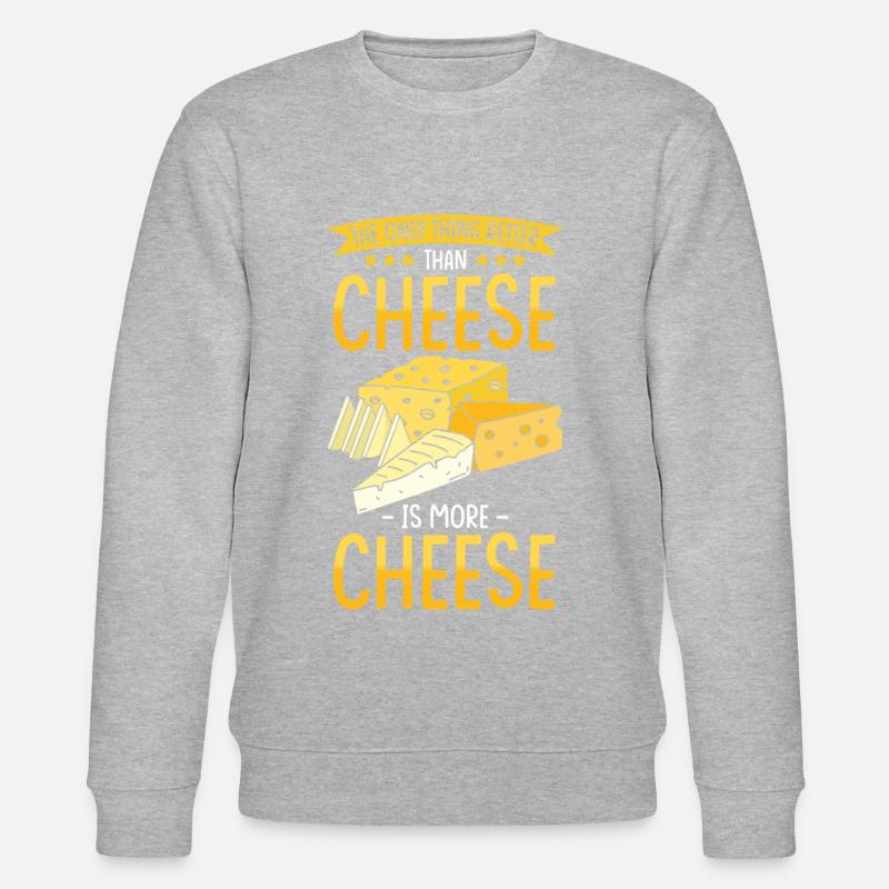 Käse Geschenk - Stanley/Stella Unisex Bio-Sweatshirt CHANGER  - undefined