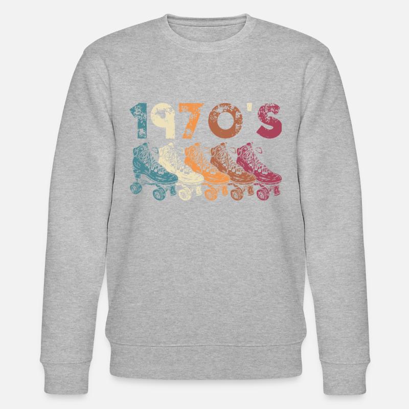 70s Rollerskate Rollerskating - Stanley/Stella Unisex Bio-Sweatshirt CHANGER  - undefined