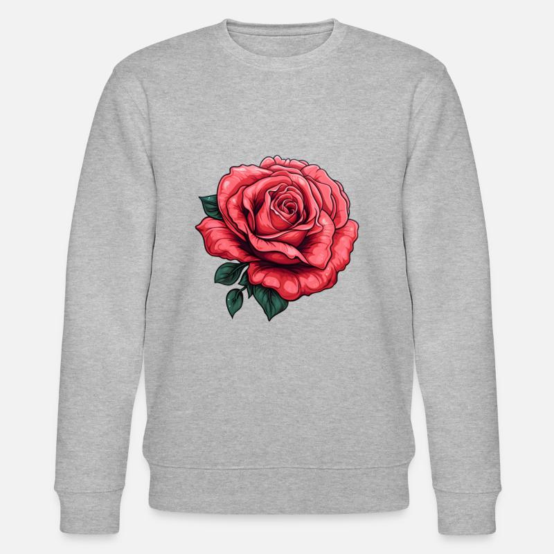 Fleur de rose - Sweat bio CHANGER Stanley/Stella Unisexe - undefined