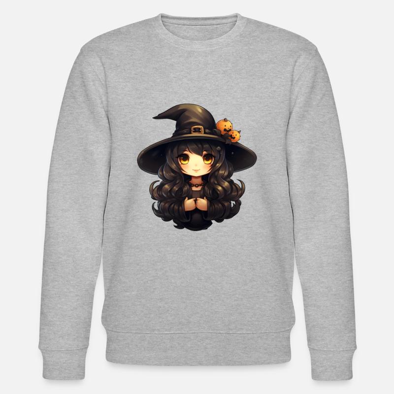 Kawaii Hexe Halloween - Stanley/Stella Unisex Bio-Sweatshirt CHANGER  - undefined