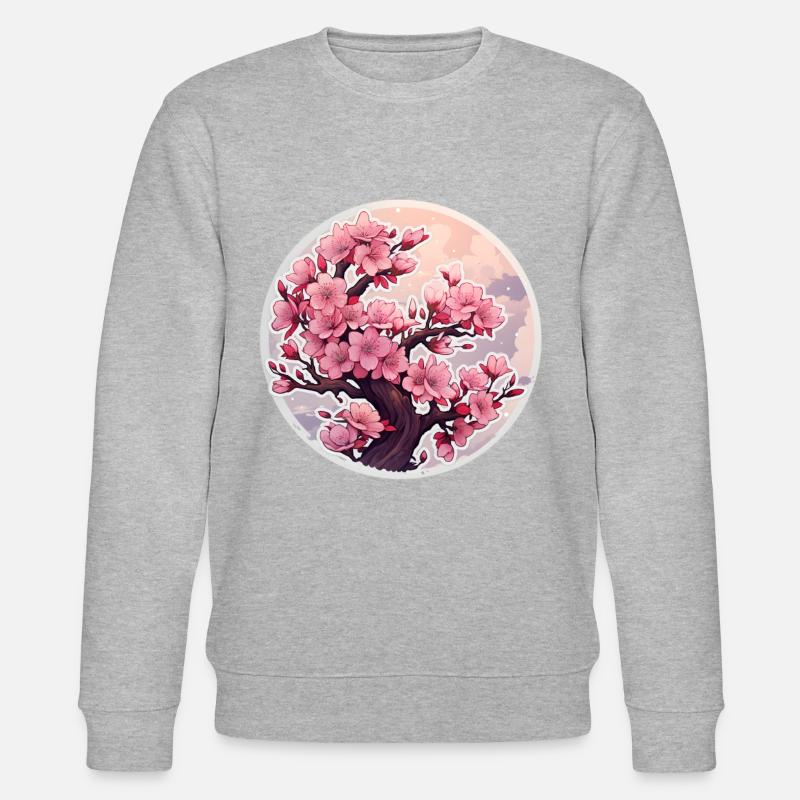 Kirschblütenbaum - Stanley/Stella Unisex Bio-Sweatshirt CHANGER  - undefined